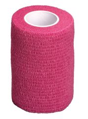 Lumocare itsekiinnittyvä tukiside 7,5cm x 4,5m pinkki 1 kpl