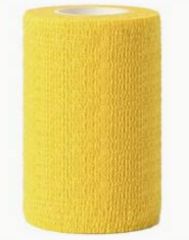 Lumocare itsekiinnittyvä tukiside 7,5 cm x 4,5 m keltainen 1 kpl