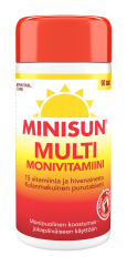 Minisun Monivitamiini Multi Kola 90 tabl