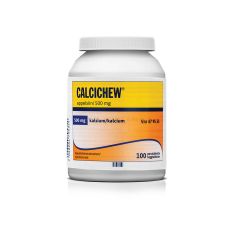 CALCICHEW APPELSIINI 500 mg purutabl 100 kpl