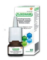 FLIXONASE 50 mikrog/annos nenäsumute, susp 60 annosta